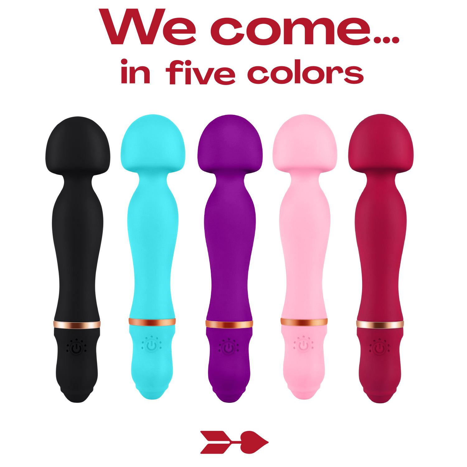 Wand vibrator 24cm Rood kopen