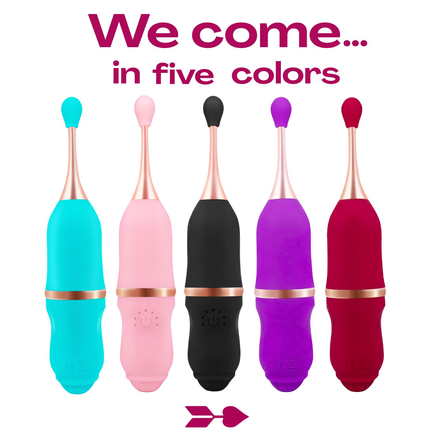 Pinpoint clitoris vibrator 19,8cm Roze kopen