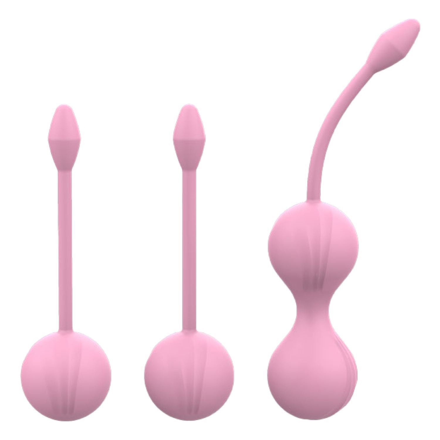 Kegel ball set roze