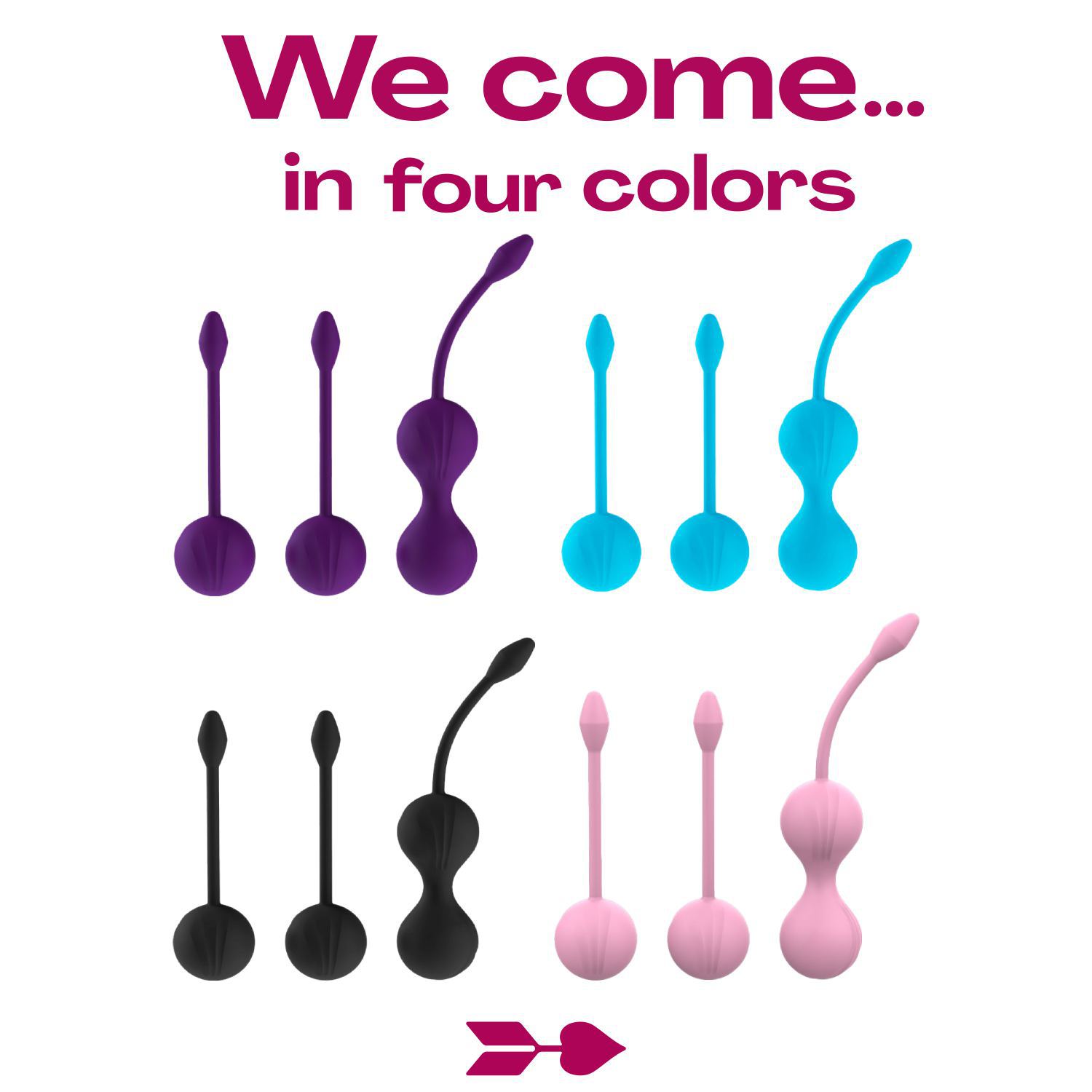 Kegel ball set roze bestellen