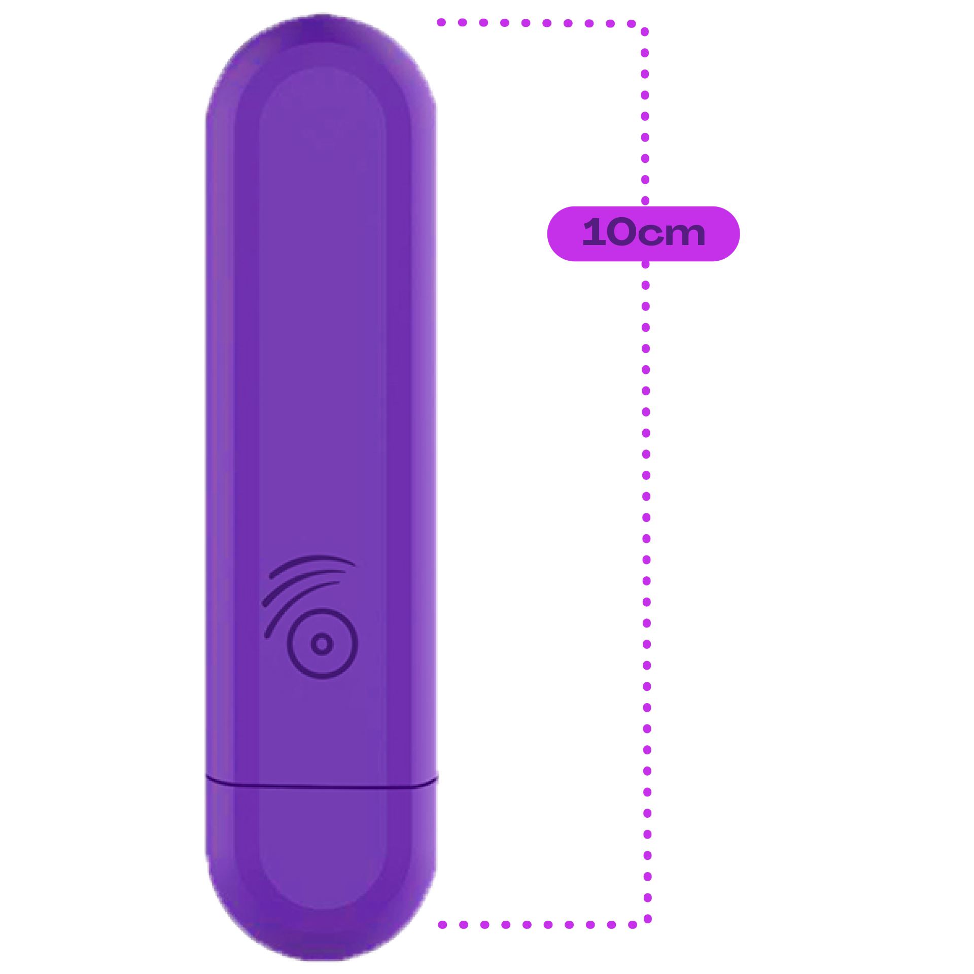 Bullet vibrator pocket 10cm Paars kopen