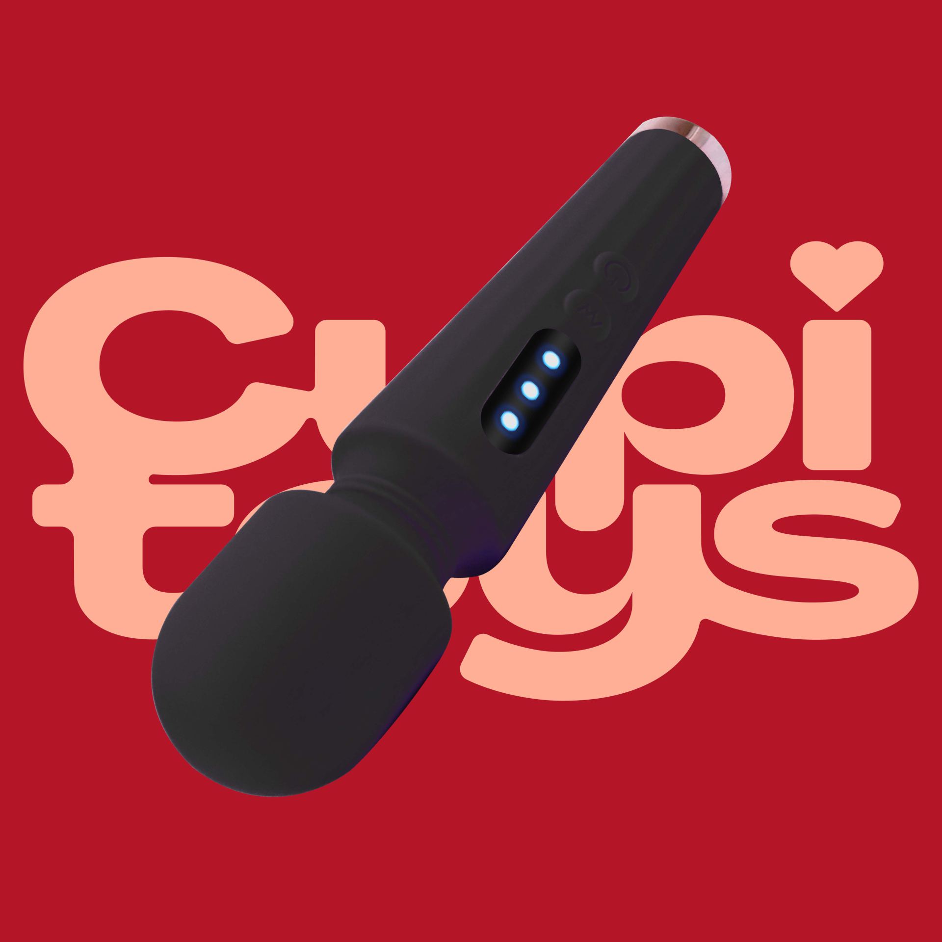 Wand vibrator groot 16cm zwart online kopen