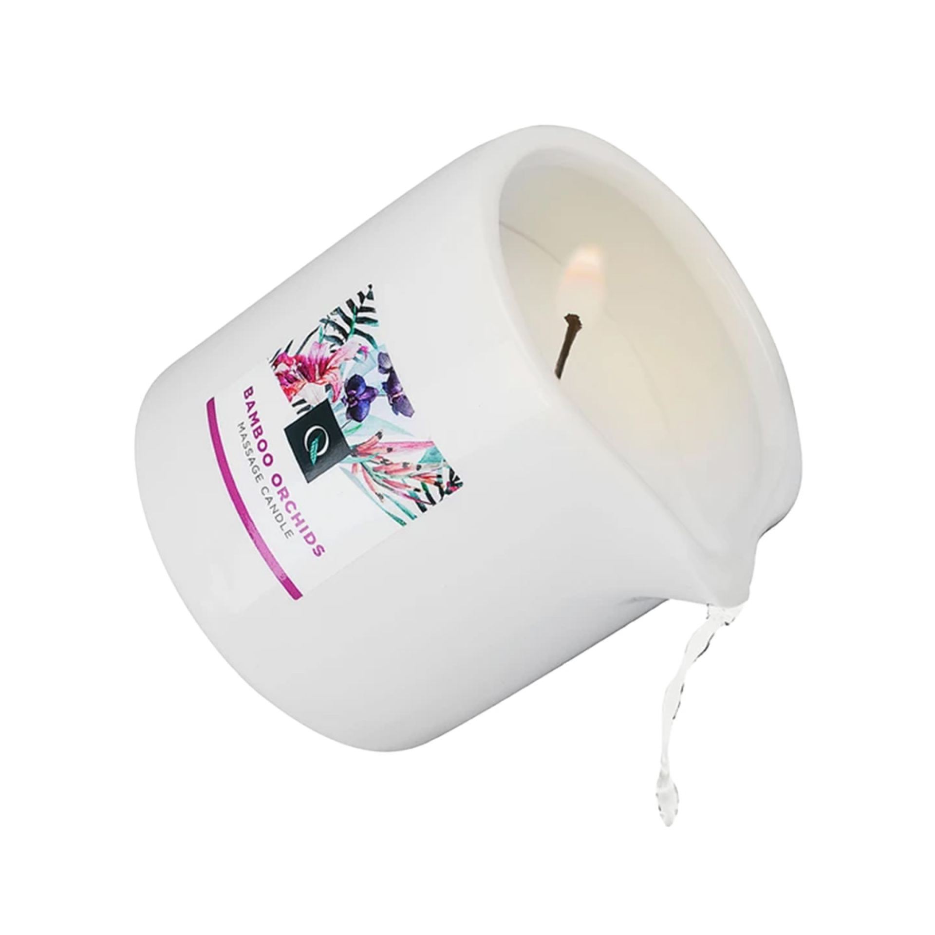 Exotiq massagekaars bamboe orchideeën kopen