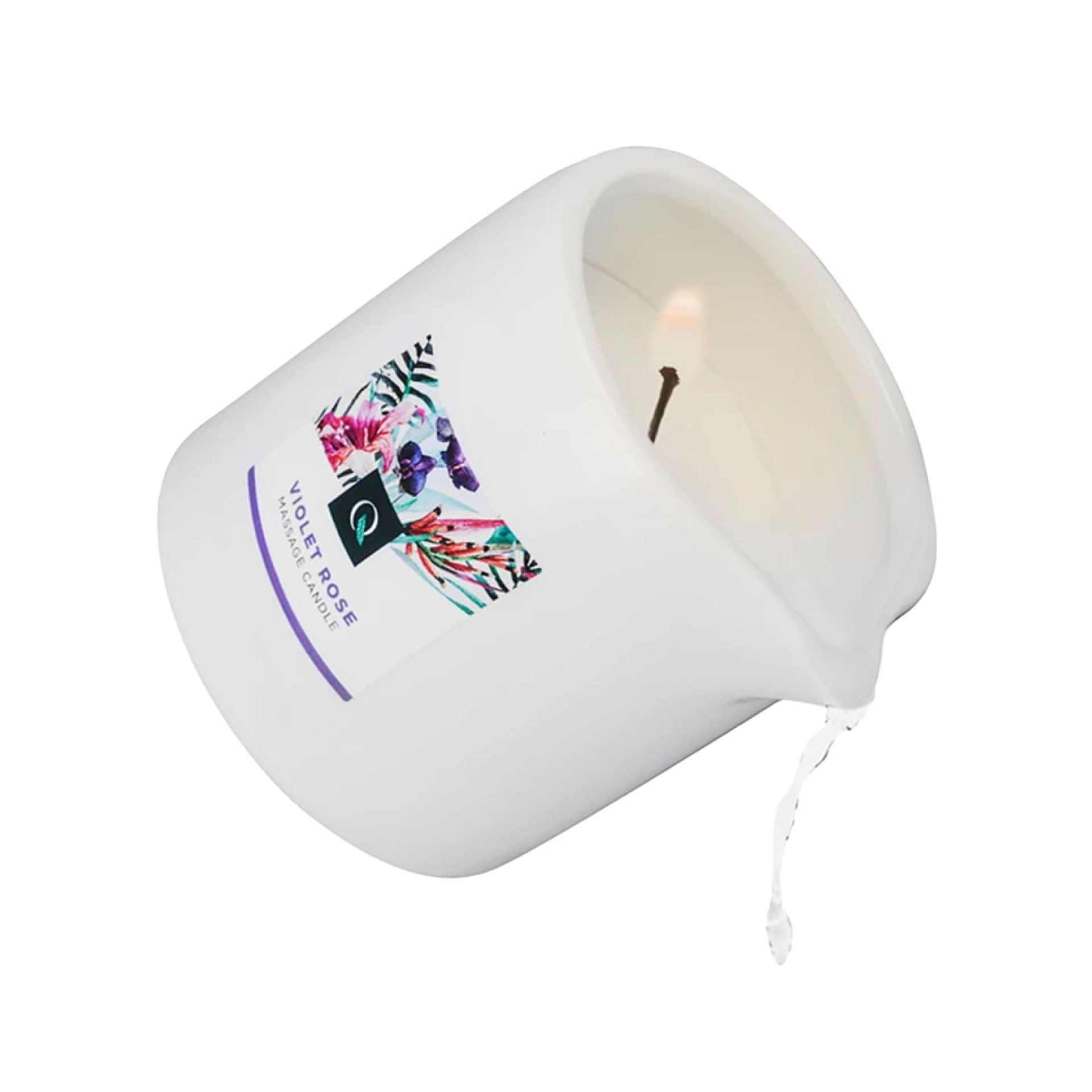 Exotiq massagekaars violet rose kopen