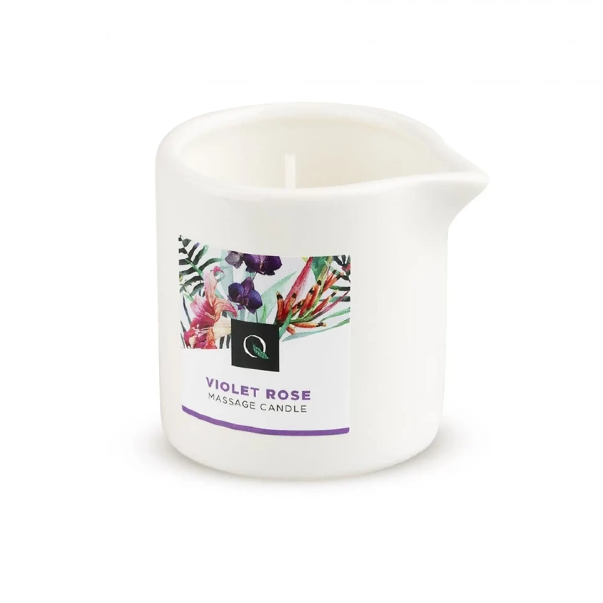 Exotiq massagekaars violet rose 60gr kopen.