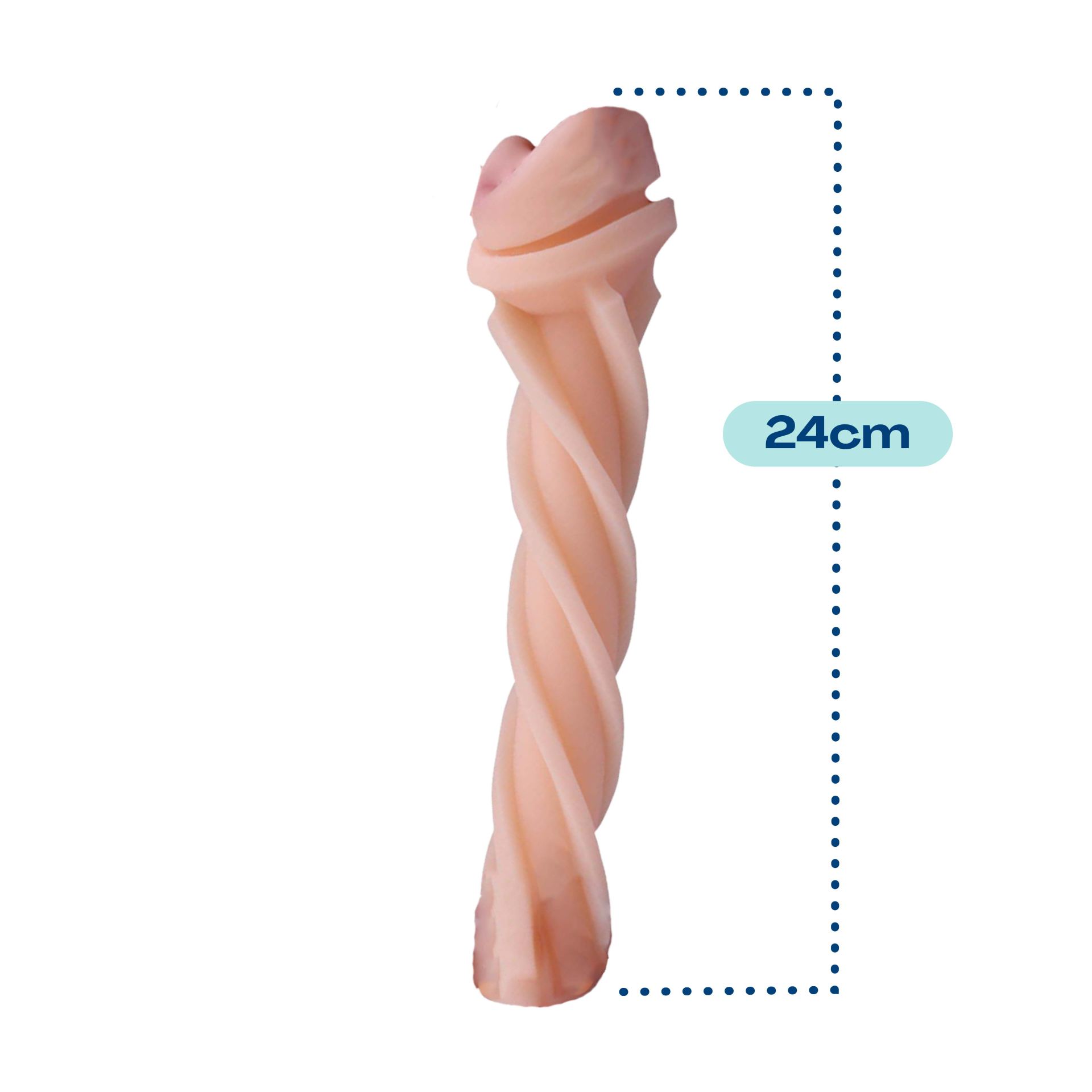 zwarte Pocket Pussy Torch Anus handmatig