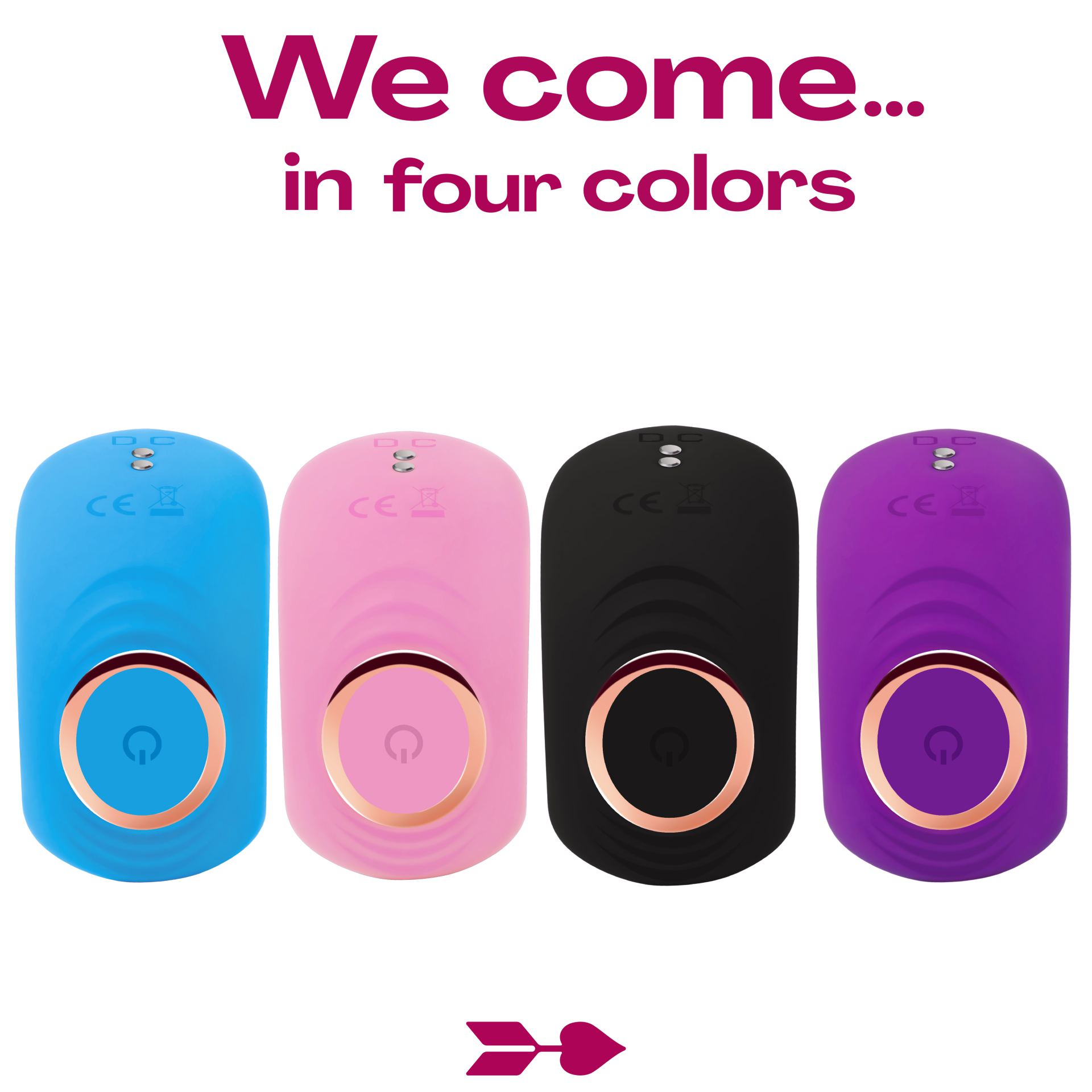 Vibrerende ring Lichtroze bestellen