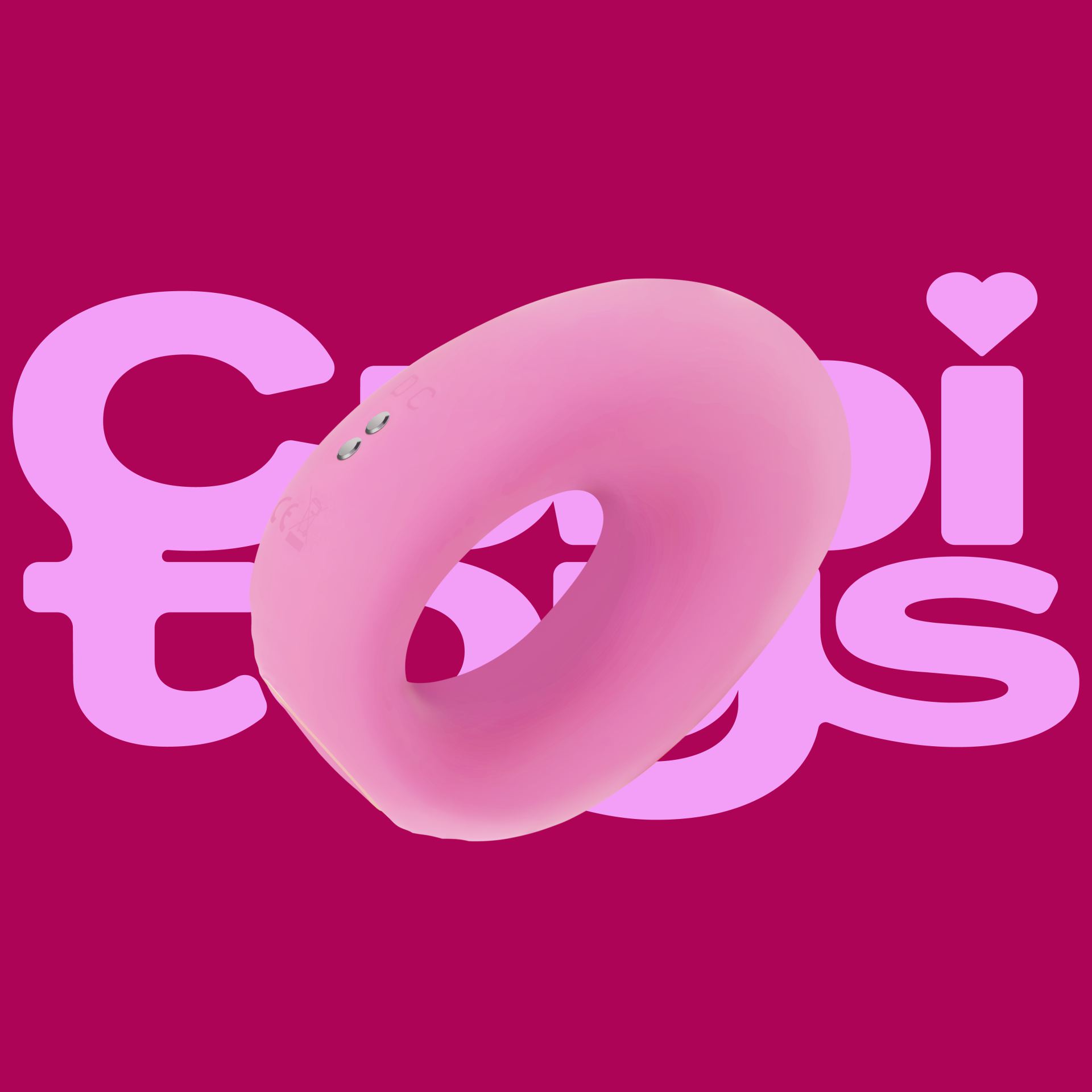 Vibrerende ring Lichtroze online kopen