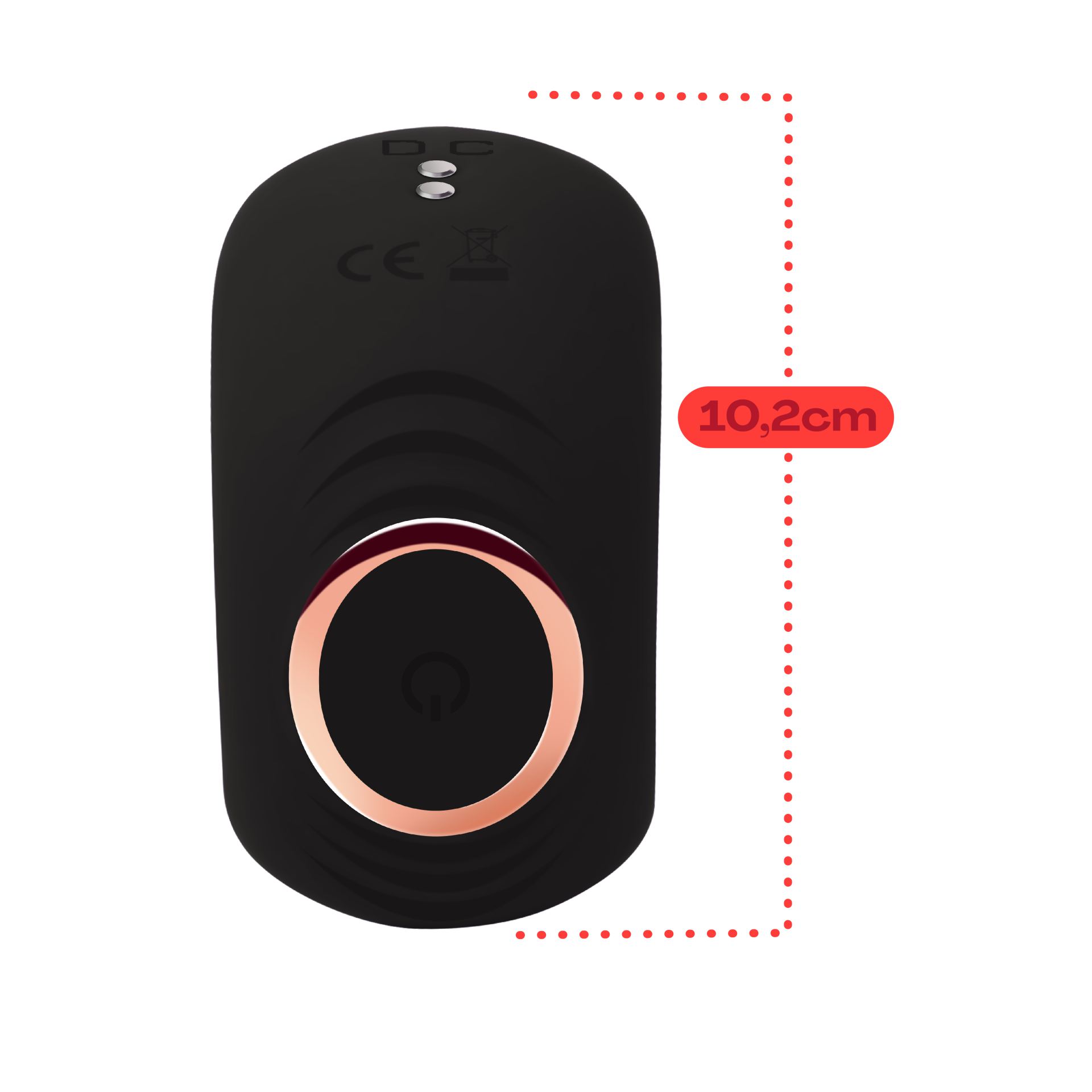 Vibrerende ring Zwart kopen