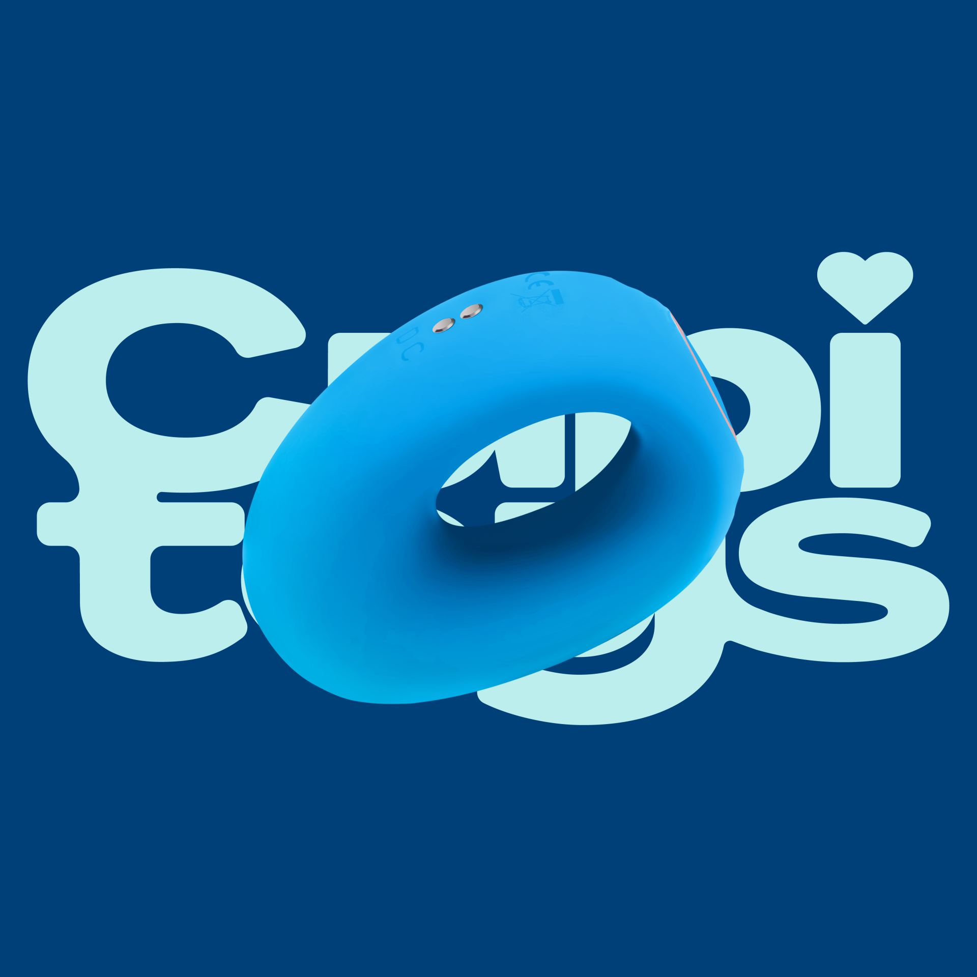 Vibrerende ring Blauw online kopen