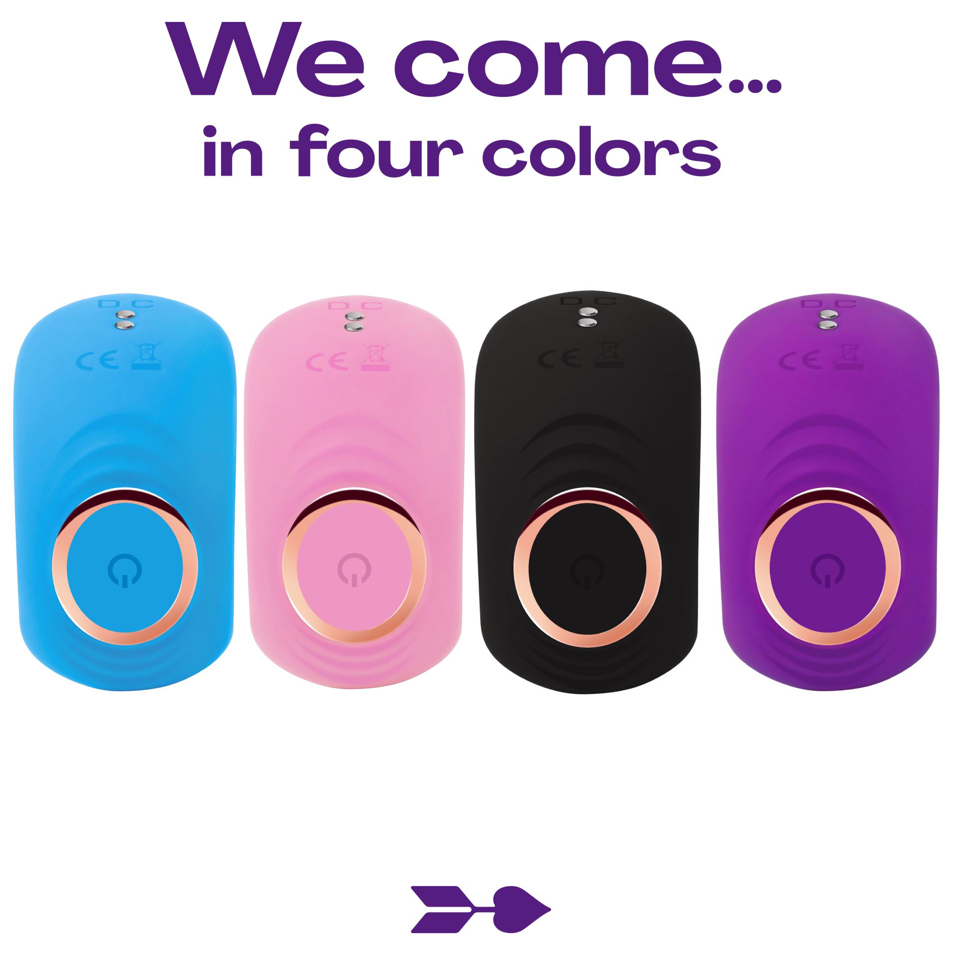 online Vibrerende ring Paars