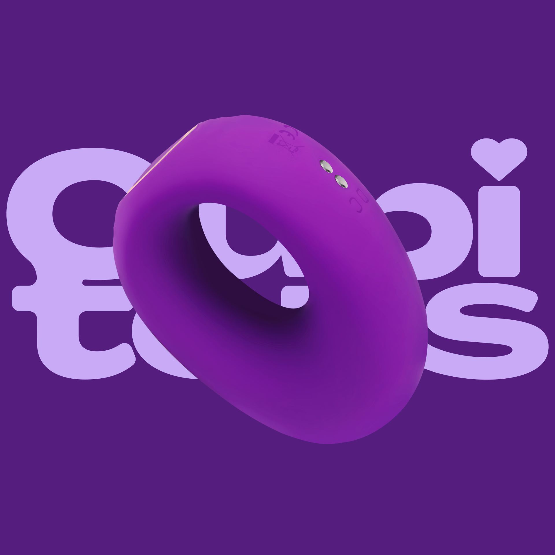 Vibrerende ring Paars goedkoop