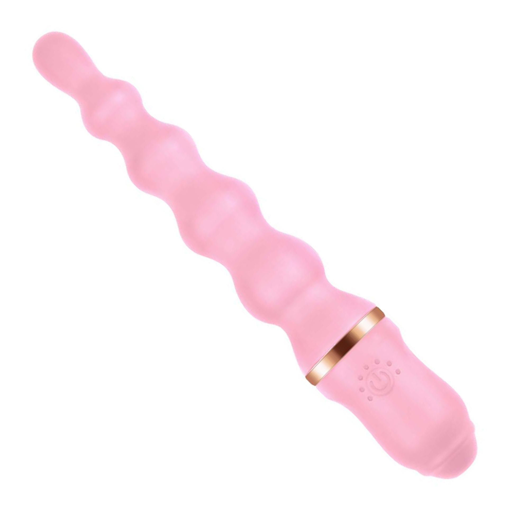Anale vibrator 24,9cm Lichtroze