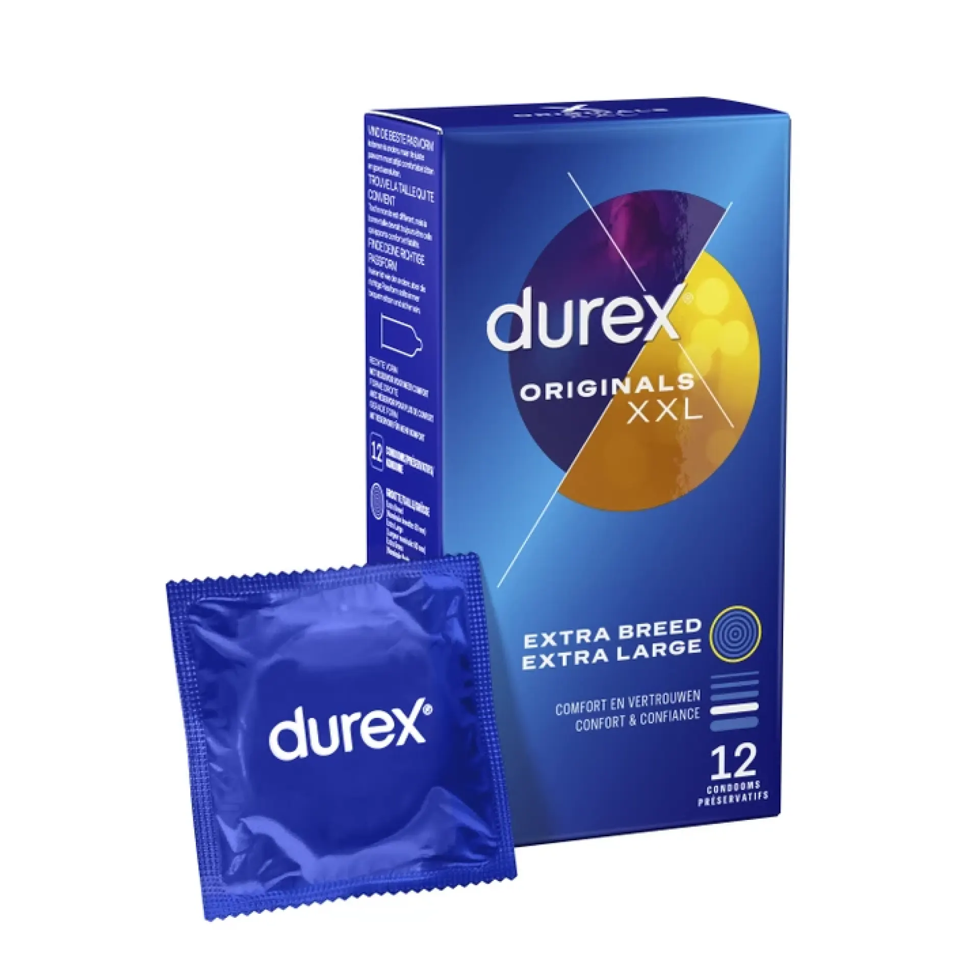 Durex originals XXL condooms 12 stuks kopen.