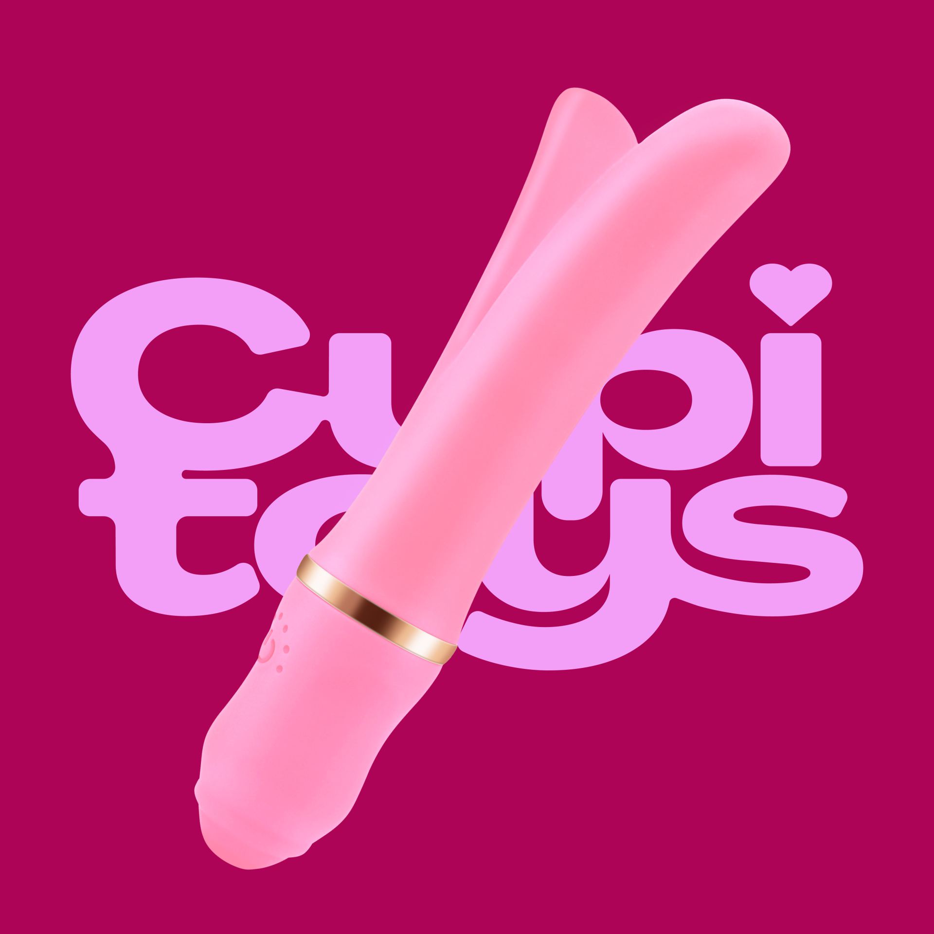 Vork vibrator Lichtroze online kopen