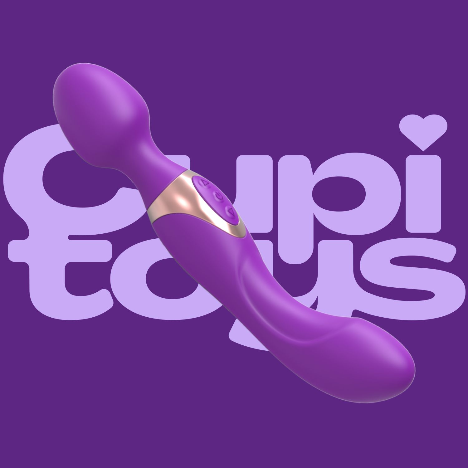 Wand vibrator dildo 2in1 22,2cm paars kopen