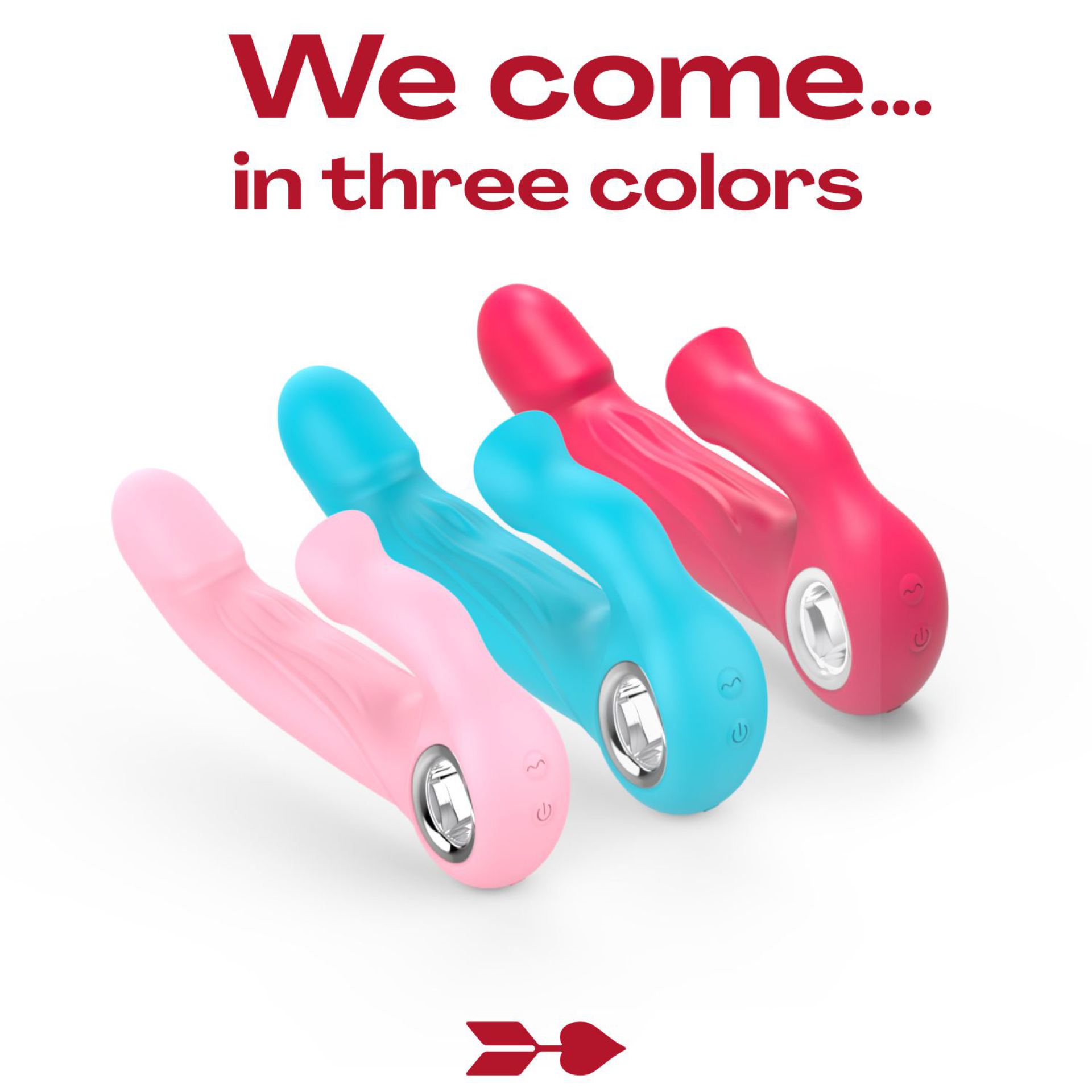 tarzan vibrator met tong roze