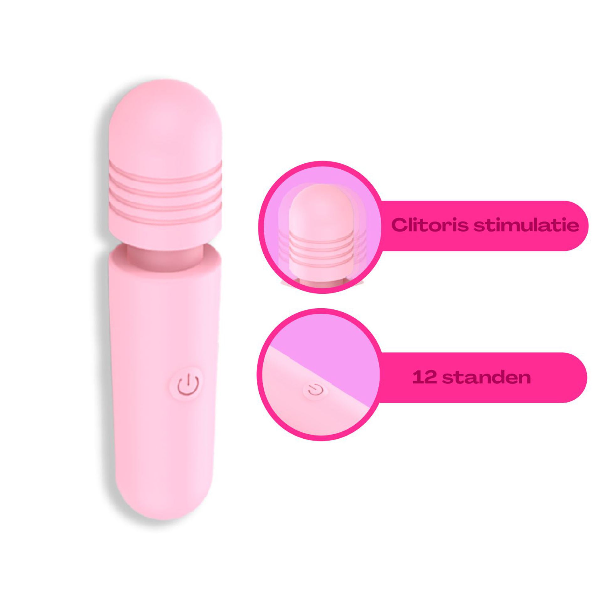 wand vibrator 10 cm kopen
