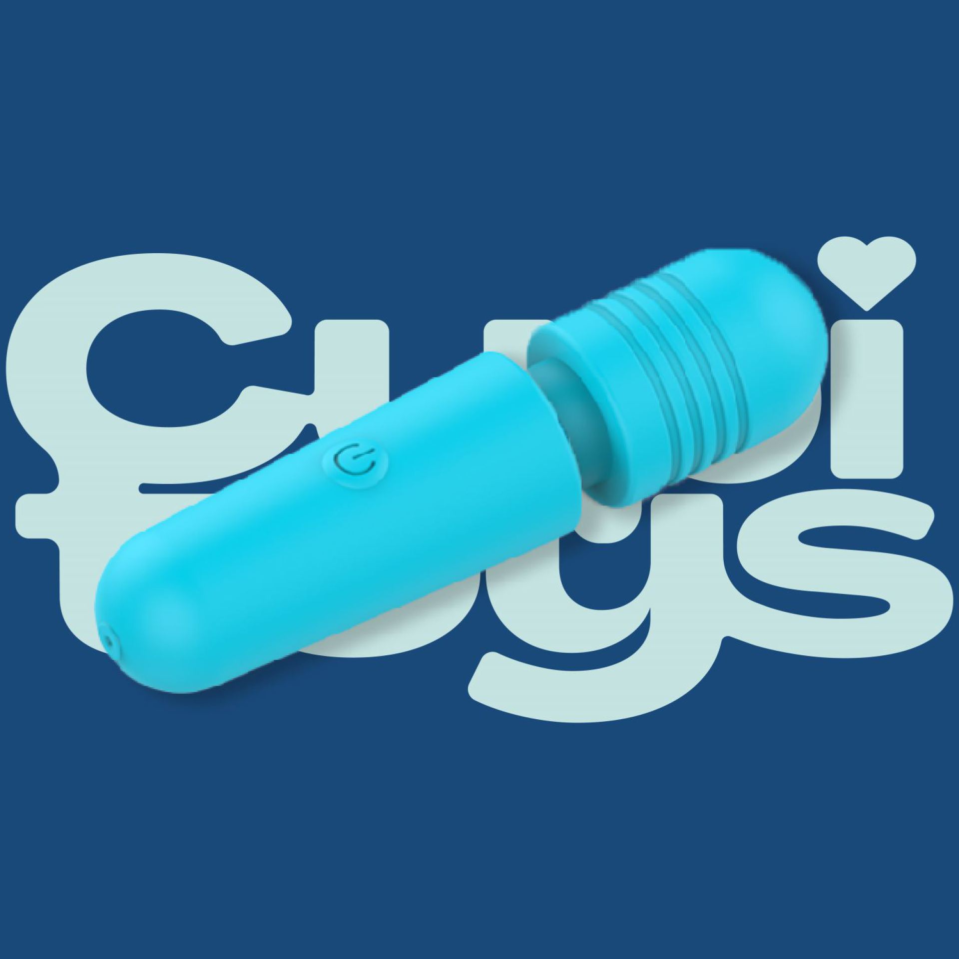 wand vibrator 10cm blauw goedkoop