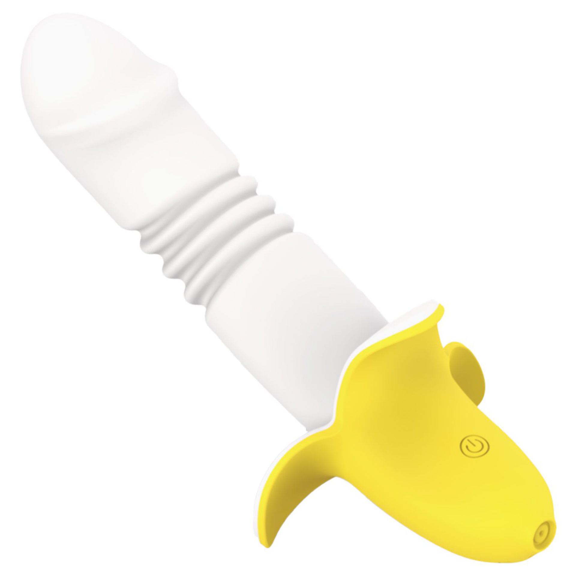 Stotende vibrator banaan 19,3cm