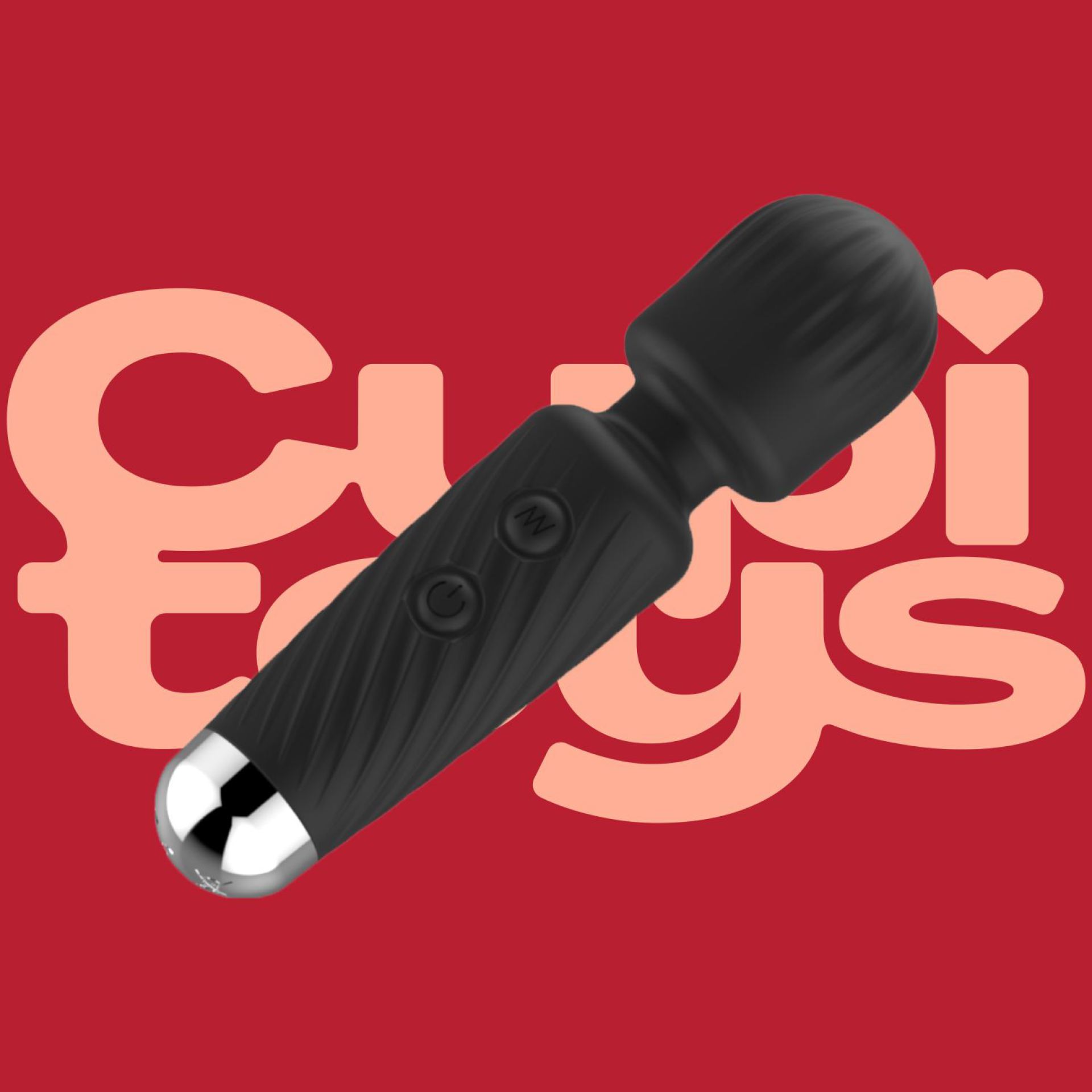 goedkope wand vibrator met reliëf 12,5cm zwart