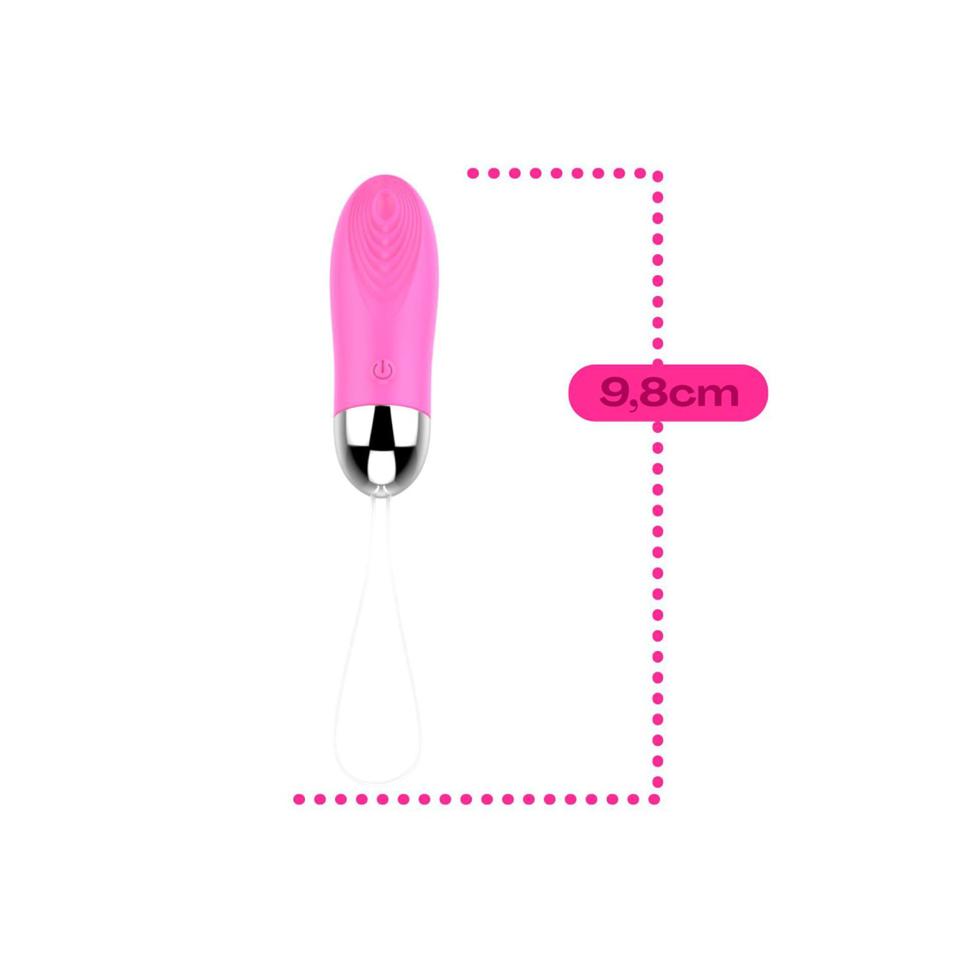 Vibrerend ei voor G-spot 9,8cm lichtroze kopen