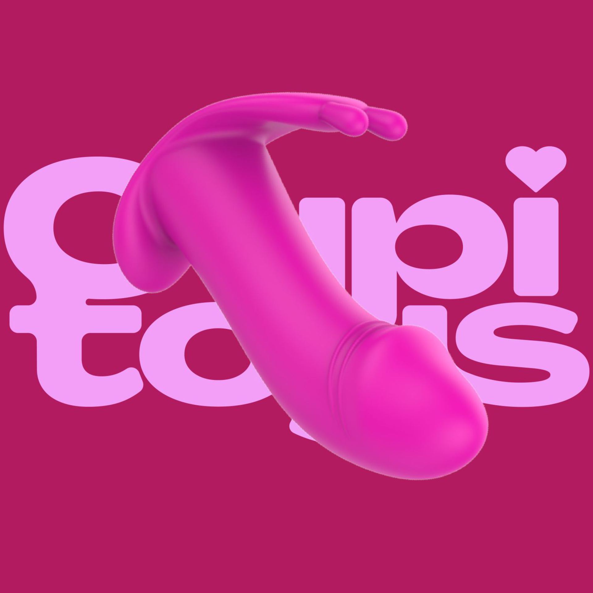 Tarzan vibrator met rabbit roze kopen 2in1