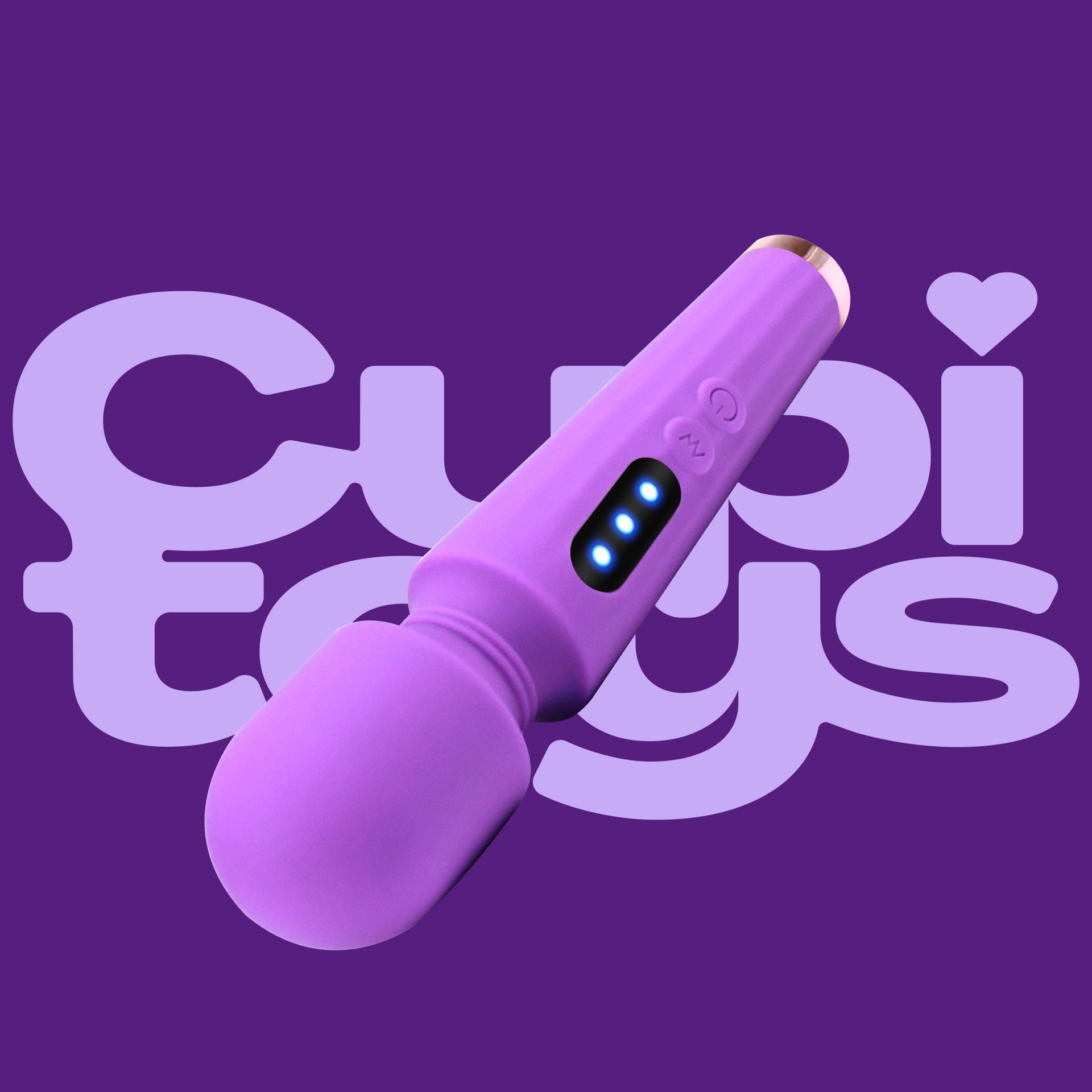 Wand vibrator groot 16cm paars online kopen